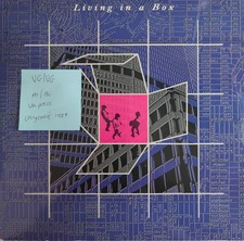 Living in a Box Vinyl Record 12" VG/VG LIBX 1 1987
