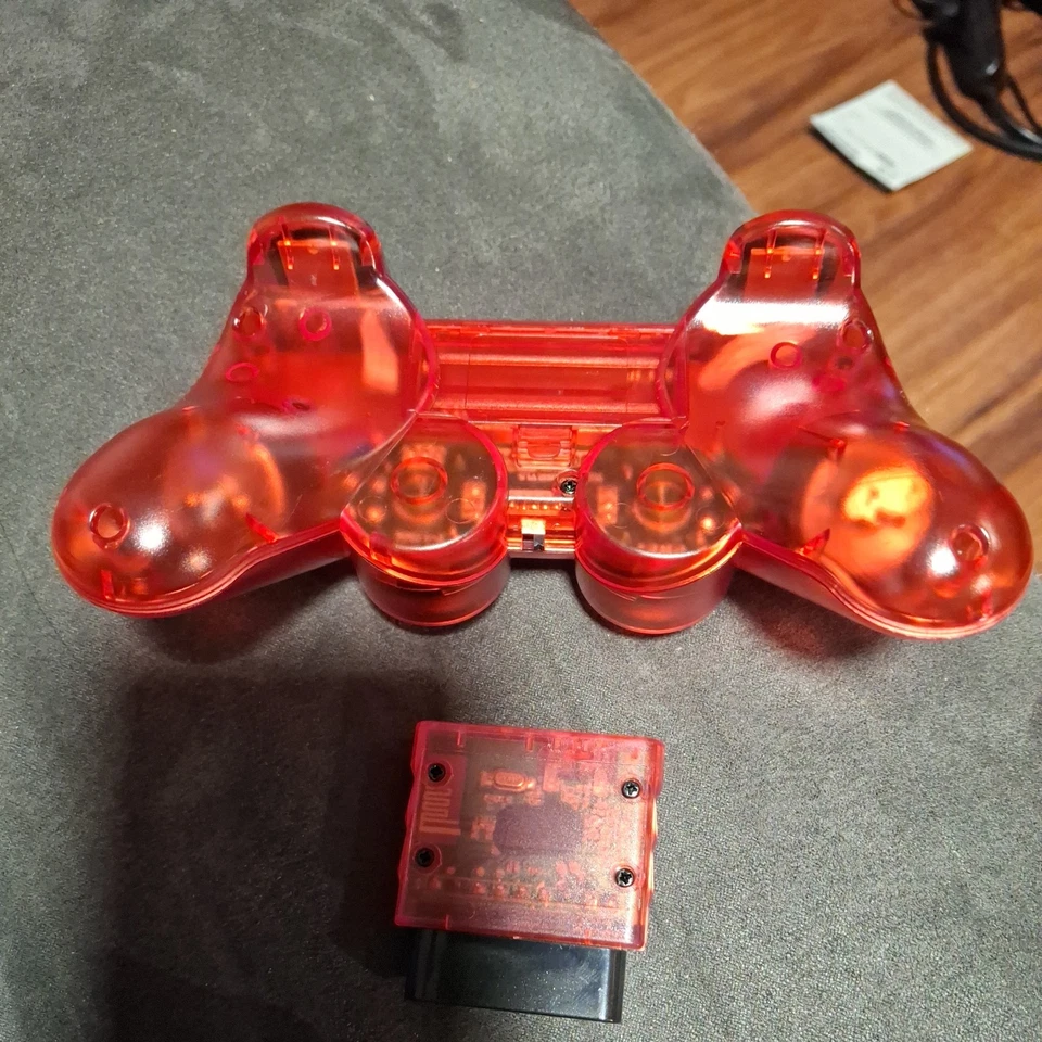 red  Wireless Game Controller Compatible for PlayStation  - Image 2 of 2