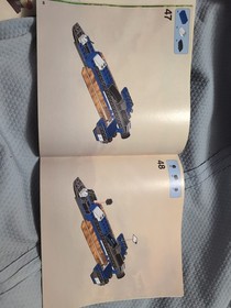 Lego 9442 Ninjago Jay's Storm Fighter Instruction Manual Book.