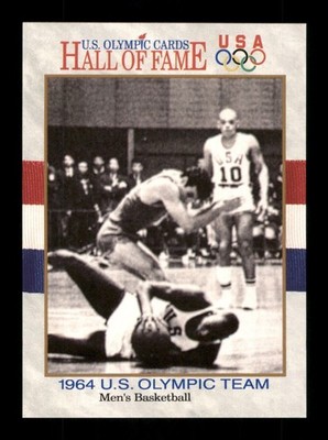 1964 Us Olymic Team 56 Mens Basketball US Olympics Hall Of Fame Collectible CC