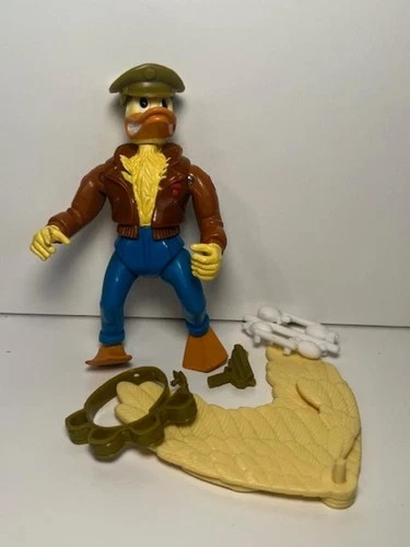 Vintage 1989 Teenage Mutant Ninja Turtles TMNT Ace Duck Action Figure complete