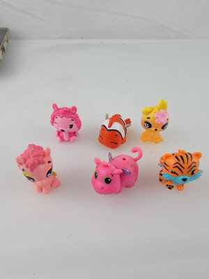 Hatchimals Mini Figures Glitter Wings Colleggtibles Lot Of 6 Hippo 