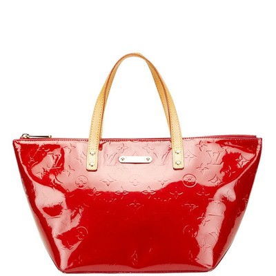 Louis Vuitton Vernis Bellevue PM Red Patent Monogram M93583 #R40701