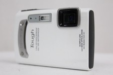 Olympus Tough TG-310 White Compact Digital Camera Tested Working Japan