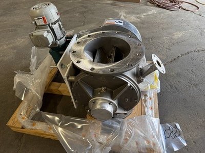 #ad Rotary Airlock Valve 12quot; ID Stainless MTA 120 Temp 20°F to 250°F 30 psi $10500.00