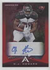 2021 Panini Chronicles Ascension Auto Red 54/100 OJ Howard #ASC-OJH Auto 0wu8