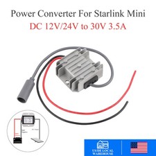 For Starlink MINI DC Boost Converter 12V/24V Step Up to 30V 3.5A Female Plug