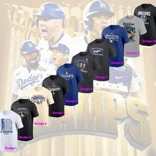 FREE SHIP ! Los Angeles Dodgers 2025 World Series Champions S-5XL Fan Apparel
