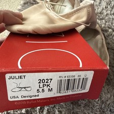 Capezio Juliet Ballet Shoe size 5.5 M