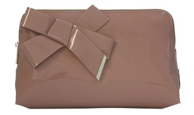 Ted Baker Nicco Knot Bow Washbag Kulturbeutel Pl - Pink altrosa Neu