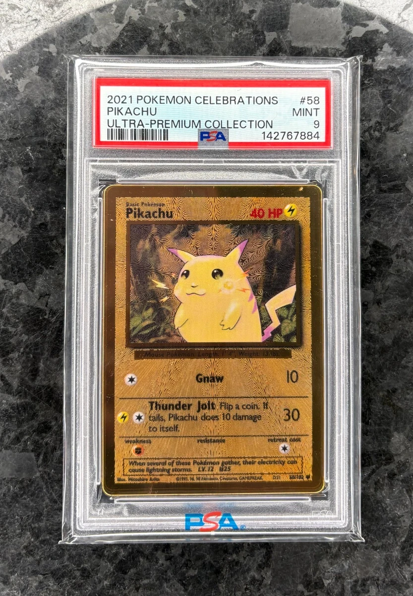 Pokémon TCG Professional Sports Authenticator (PSA) Metal Grade 9
