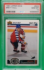 1991-92 Upper Deck - Brett Hull All-Star #622 - PSA 10