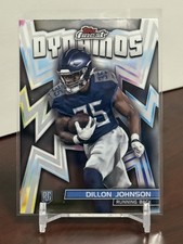 2024 Topps Finest - Dynamos Dillon Johnson #DYN-3 (RC)