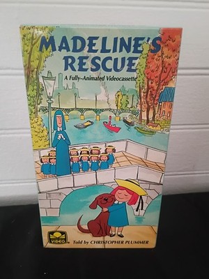 Madeline's Rescue Christopher Plummer (VHS, 1991) -