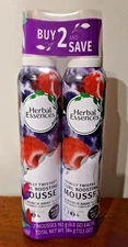 (2 Pack) Herbal Essences Totally Twisted Curl Boosting Mousse #3 Strong 6.8 Oz.