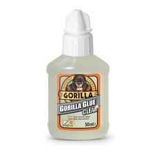 Gorilla Glue Crystal Clear Waterproof Tough All Purpose Adhesive, 50, 110, 170ml