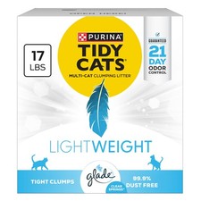 Purina Tidy Cats LightWeight Glade Clear Springs Litter 17 lb Glade Scented