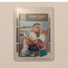 Panini 2016 Donruss Optic Rated Rookie Ezekiel Elliott Dallas Cowboys #168 Base