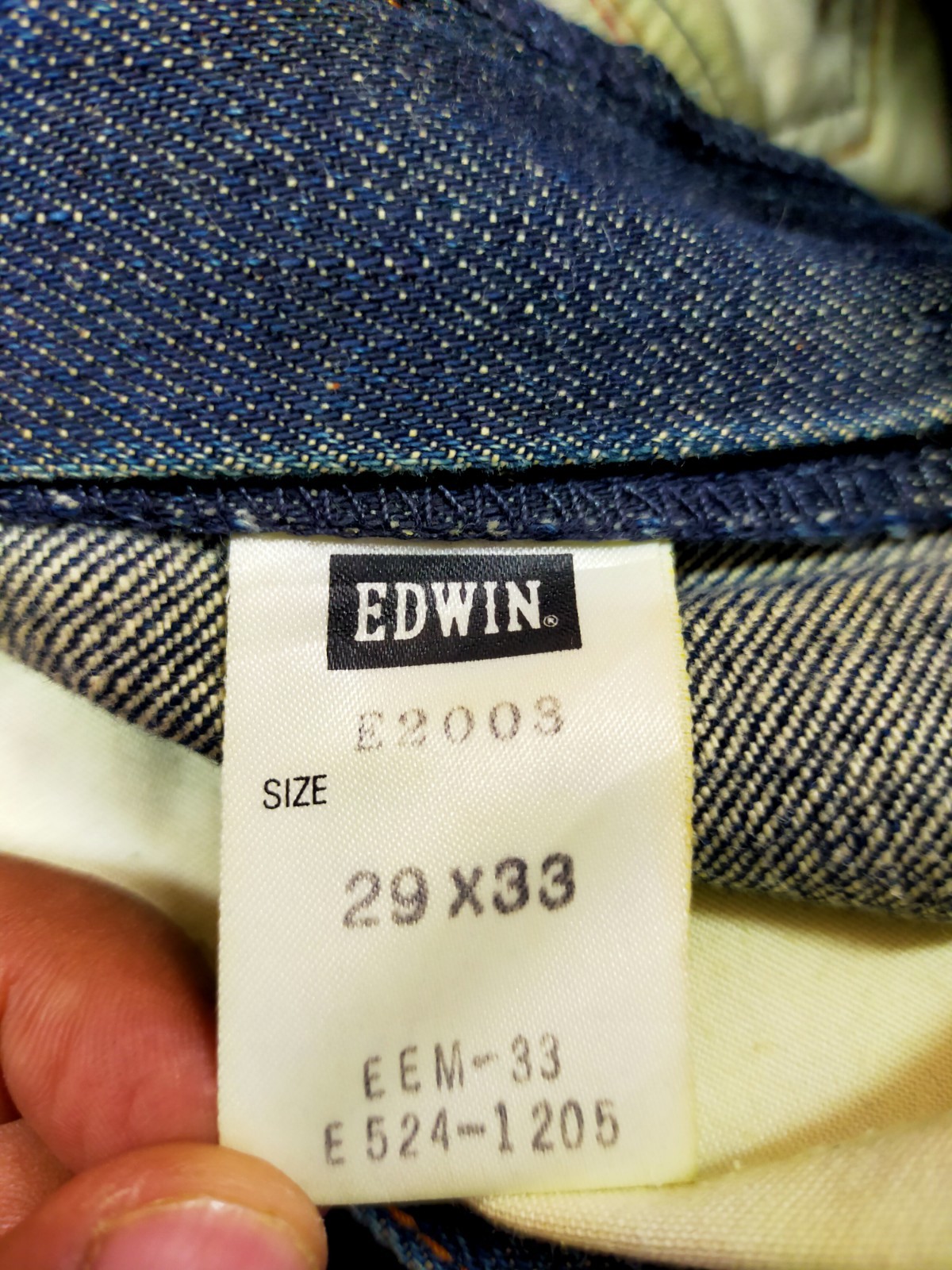 Vintage Edwin Function Engineered Patina Jeans Tw… - image 16