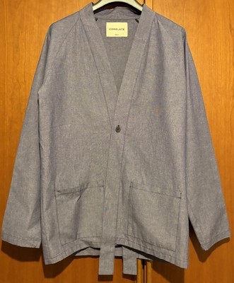 Corelate Italy Men s Lightweight Kimono Style Tunic Shirt Jacket Size 42(UK)