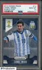 2014 Panini Prizm Wolrd Cup #12 Lionel Messi PSA 10 GEM MINT