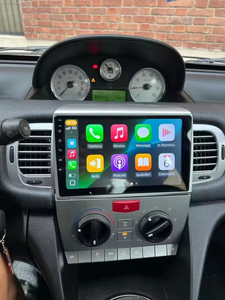 Autoradio Lancia Ypsilon 03-11 9" Android13 2+32GB CarPlay/AndroidAuto WiFi DSP - Immagine 2 di 4