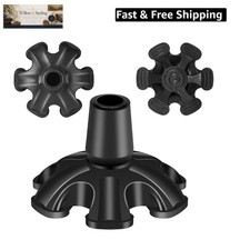 Cane Tip 3/4 inch Self Standing Cane Tip Heavy Duty 6 Support Feets Base for ...