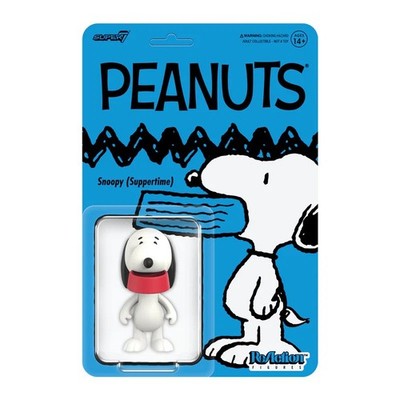 Snoopy (Suppertime) PEANUTS Super7 Reaction Action Figure | eBay