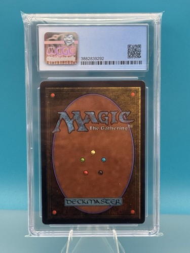 MTG Wild Growth Limited Edition Beta Common CGC 8 - Picture 2 of 2