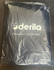 Derila MemoryFoam Pillowcase COVERS ONLY 50x30x10cm Pillow New Sealed