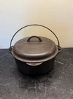 Griswold #8 Dutch Oven With Easy Clean Lid