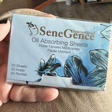New Lot of 8 SeneGence Oil Absorbing Sheets 50 Sheets/pack 