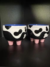 Set of 2 Ben & Jerry Ice Cream Bowls  Udderly Delicious