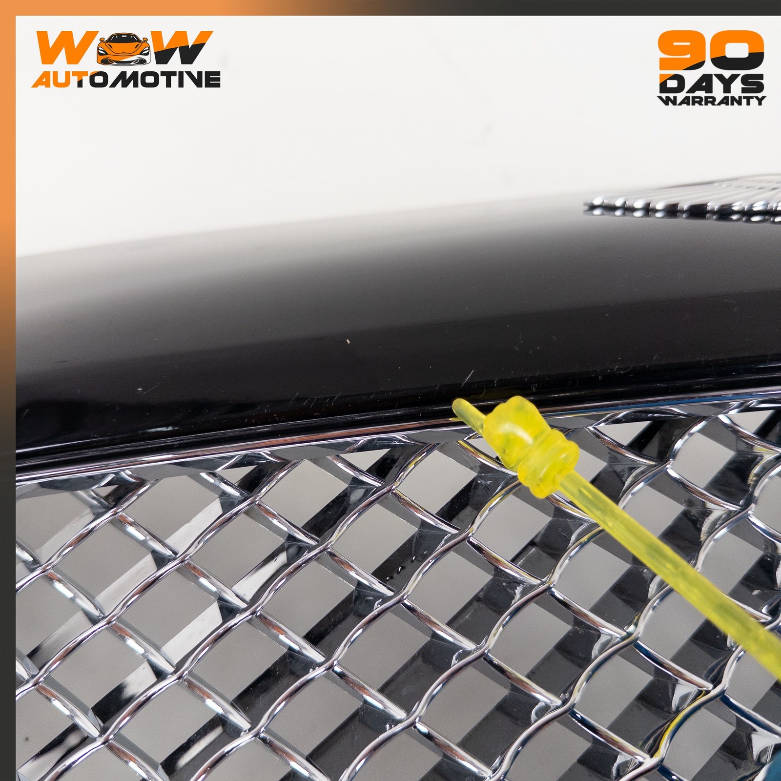 04-13 BENTLEY CONTINENTAL GTC FRONT HOOD RADIATOR GRILLE BLACK ASSEMBLY OEM