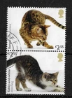 2022 CATS £2.55 SE-TENANT PAIR USED.