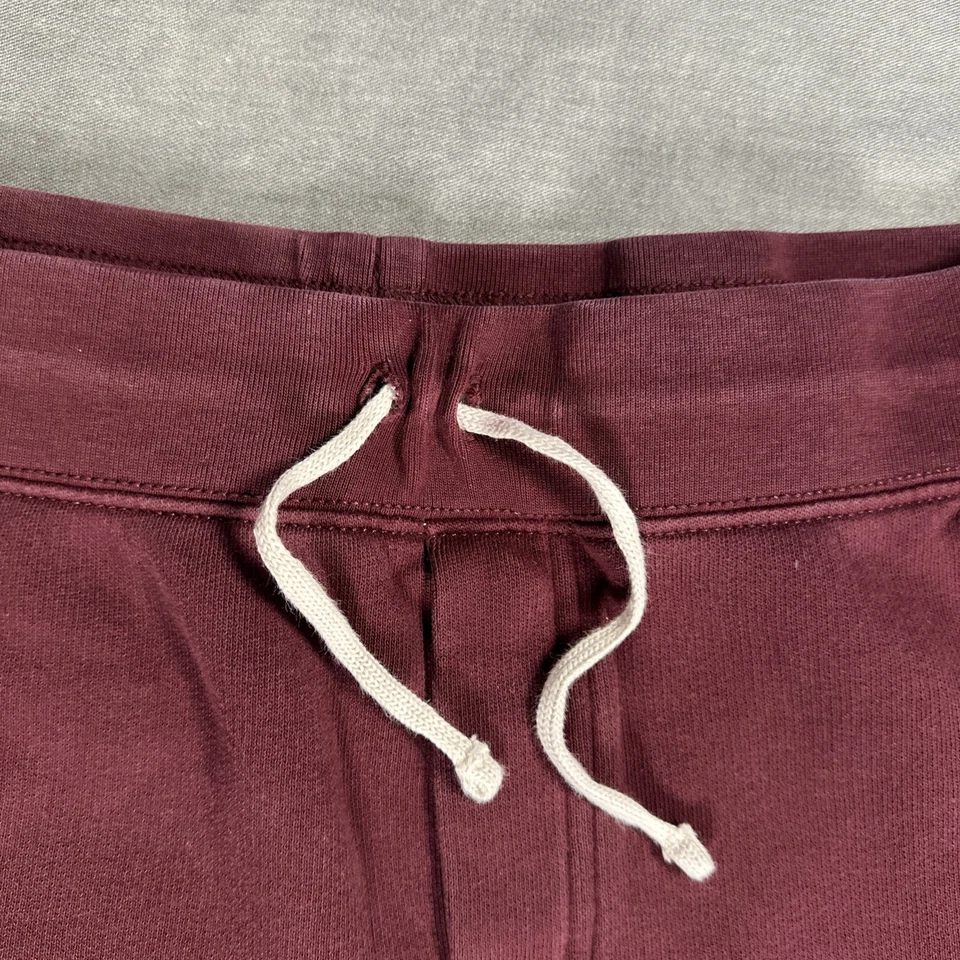 Pantalones deportivos POLO Ralph Lauren para niños de vellón talla XL 8-10 borgoña Y2K Foto 2 de 4