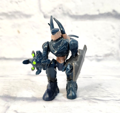 HALO MEGA CONSTRUX INFINITE COVENANT HUNTER BLUE MINIFIGURE COMPLETE SPIKES