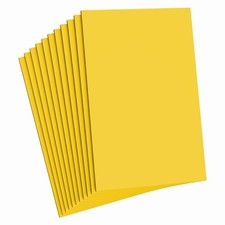 Do ping Yellow Foam Sheets Crafts, 8.5x5.5 Inch Eva Craft Foam Paper for Cr