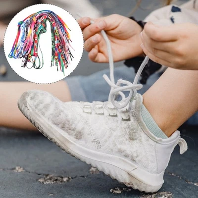 10 Pairs Flaggenmuster Schöne Schnürsenkel Sportschuhe Schuhschnürsenkel - Bild 1 von 4