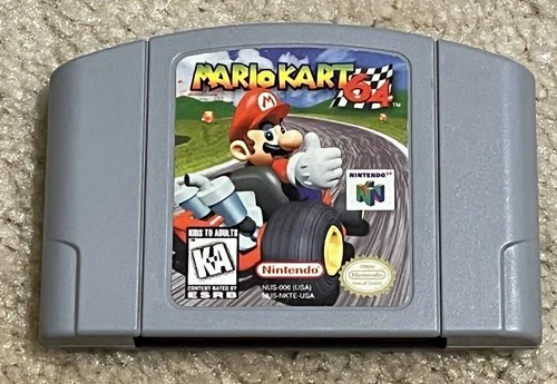 New ListingMario Kart Nintendo 64 N64 Authentic Cleaned and Tested