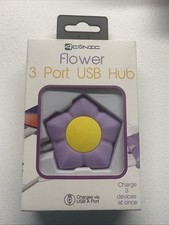Flower 3 Port USB Hub. 219
