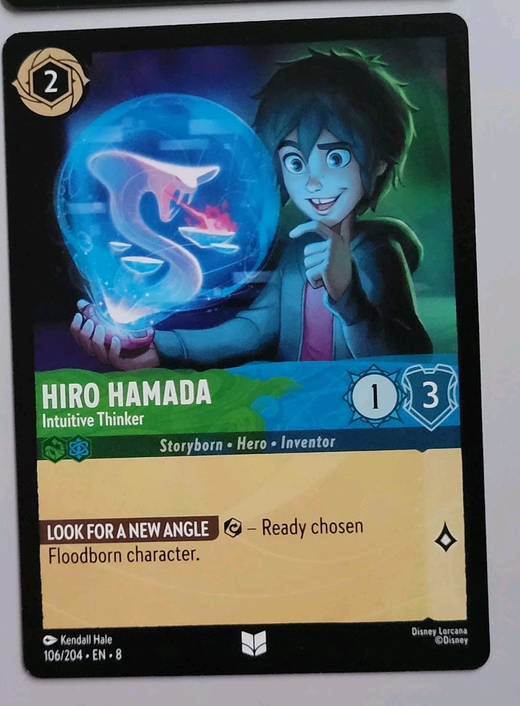 Disney Lorcana TCG - Reign Of Jafar: Hiro Hamada (106/204) - Uncommon - NM