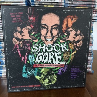 SHOCK AND GORE The Films of Herschell Gordon Lewis Region A Box Set Arrow Video