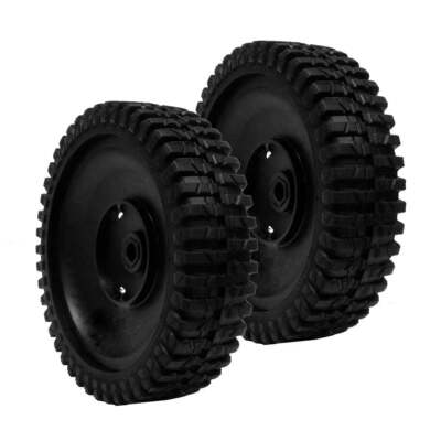 (2) Lawn Mower Front Drive Wheels For Craftsman 180767 701575 150340 700783