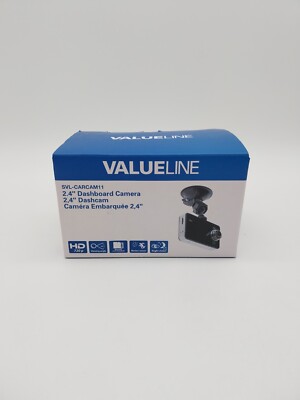 Valueline SVL-CARCAM11 KFZ Kamera 1.280x720P Dashcam Schwarz #KT1824D-Ü