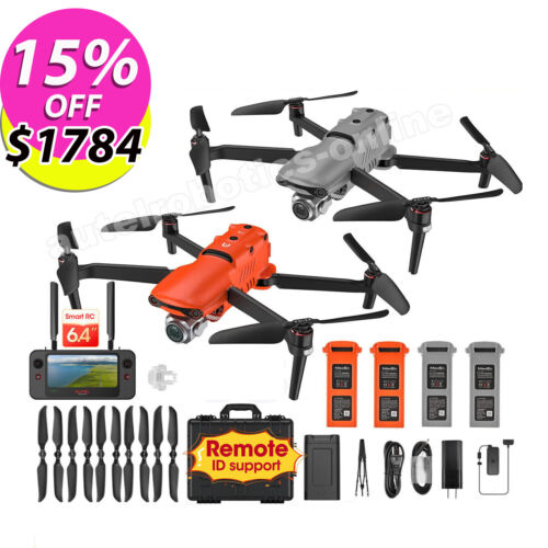 [2023 Grey] Autel EVO 2 Pro V3 6K HDR Camera Drone 4K HDR Video Rugged Bundle - Picture 1 of 14