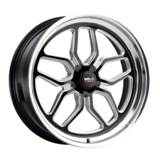 WELD RACING Laguna S107 18X9.5 5X114.3 Offset 29 Gloss Black Milled (Qty of 1)