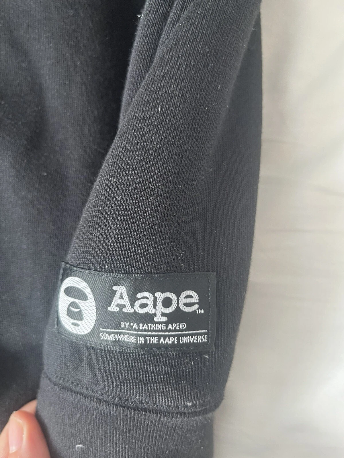 A BATHING APE (BAPE) Felpa con cappuccio AAPE by A Bathing Ape ragazzo XL uomo piccola