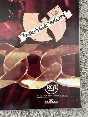 Wu-Tang Clan / Raekwon 直筆サイン入り 非売品ポスター 🔴 Wu-Tang Poster Raekwon Cuban Linx Signed Rare Cappadonna U-God