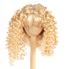 Honey Blonde Monique Synthetic Mohair Bernadette 10"-11" Doll Wig